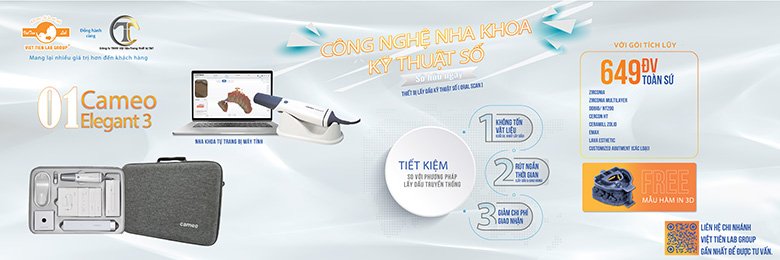 Tích lũy liền tay nhận ngay máy Oral Scan - Cameo Elegant 3